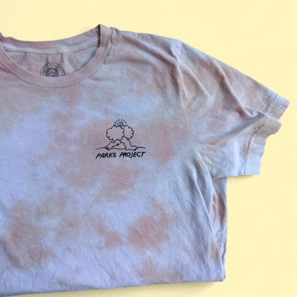 Parks Project tie dye pride T-shirt - Picture 4 of 5